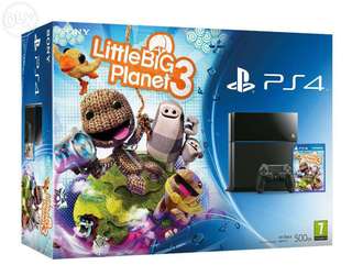 Playstation 4+диск LittleBigPlanet3+Гарантия